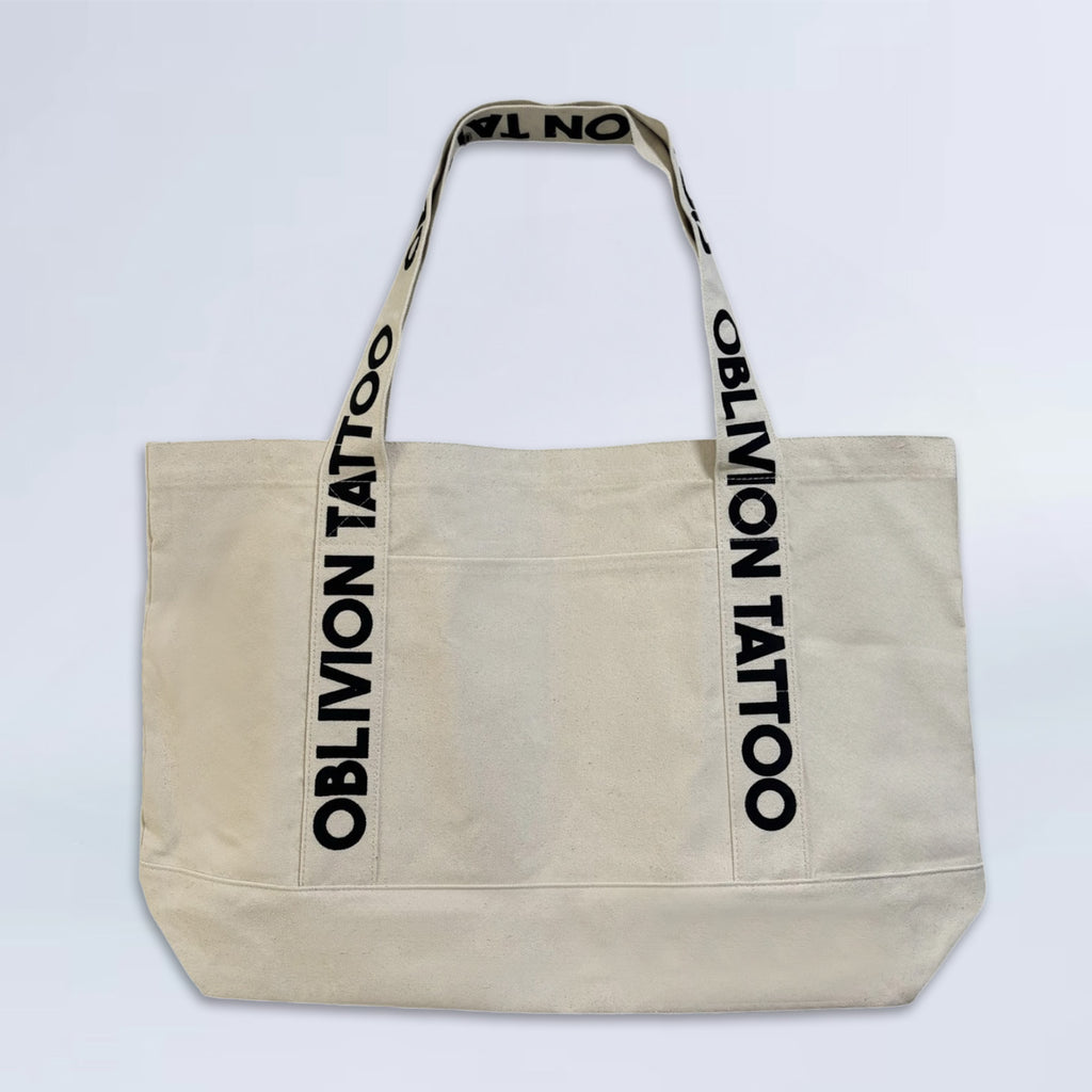 Oblivion Canvas Tote (Beige)